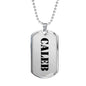 Caleb - Luxury Dog Tag Necklace