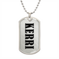 Kerri v01 - Luxury Dog Tag Necklace