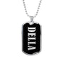 Della v01s - Luxury Dog Tag Necklace