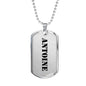 Antoine - Luxury Dog Tag Necklace