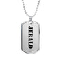 Jerald - Luxury Dog Tag Necklace