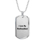 Love My Newfoundland v4 - Luxury Dog Tag Necklace