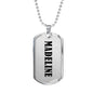 Madeline v01 - Luxury Dog Tag Necklace