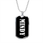 Mindy v03 - Luxury Dog Tag Necklace