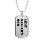 Army Ranger's Mom - Luxury Dog Tag Necklace