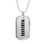 Marianne v01 - Luxury Dog Tag Necklace