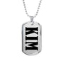Kim v01 - Luxury Dog Tag Necklace