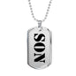 Son - Luxury Dog Tag Necklace