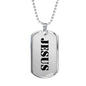 Jesus - Luxury Dog Tag Necklace
