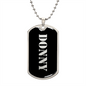 Donny v2 - Luxury Dog Tag Necklace
