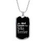 Silky Terrier v2s - Luxury Dog Tag Necklace