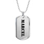 Marcel - Luxury Dog Tag Necklace