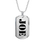 Joe - Luxury Dog Tag Necklace