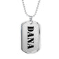 Dana - Luxury Dog Tag Necklace