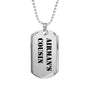 Airman's Cousin - Luxury Dog Tag Necklace