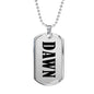 Dawn v01 - Luxury Dog Tag Necklace