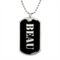 Beau v2 - Luxury Dog Tag Necklace