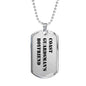 Coast Guardsman's Boyfriend - Luxury Dog Tag Necklace