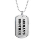 Airman's Brother - Luxury Dog Tag Necklace