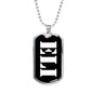 Eli v2 - Luxury Dog Tag Necklace