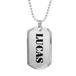 Lucas - Luxury Dog Tag Necklace