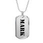Mark - Luxury Dog Tag Necklace