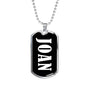 Joan v02 - Luxury Dog Tag Necklace