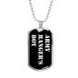 Army Ranger's Boy v3 - Luxury Dog Tag Necklace