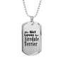 Airedale Terrier - Luxury Dog Tag Necklace