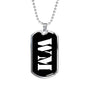 Wm v2 - Luxury Dog Tag Necklace