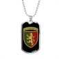 24th Mechanized Brigade (Ukraine) v3 - Luxury Dog Tag Necklace