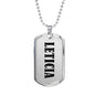 Leticia v01 - Luxury Dog Tag Necklace