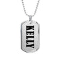 Kelly v01 - Luxury Dog Tag Necklace