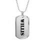 Willis - Luxury Dog Tag Necklace
