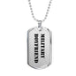 Military Boyfriend - Luxury Dog Tag Necklace