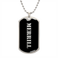 Merrill v2 - Luxury Dog Tag Necklace