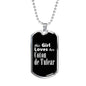 Coton de Tulear v2 - Luxury Dog Tag Necklace