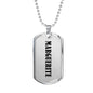 Marguerite v01 - Luxury Dog Tag Necklace
