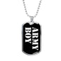 Army Boy v3 - Luxury Dog Tag Necklace