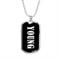 Young v03 - Luxury Dog Tag Necklace
