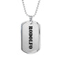 Rodolfo - Luxury Dog Tag Necklace