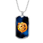 Zodiac Sign Aries - Luxury Dog Tag Necklace