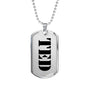 Ted - Luxury Dog Tag Necklace
