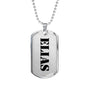 Elias - Luxury Dog Tag Necklace