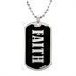Faith v02 - Luxury Dog Tag Necklace