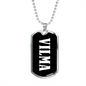 Vilma v03 - Luxury Dog Tag Necklace