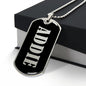 Addie v02 - Luxury Dog Tag Necklace
