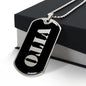 Vito v2 - Luxury Dog Tag Necklace