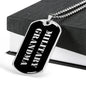 Military Grandma v2 - Luxury Dog Tag Necklace