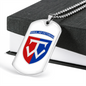 58th Motorized Infantry Brigade (Ukraine) v2 - Luxury Dog Tag Necklace